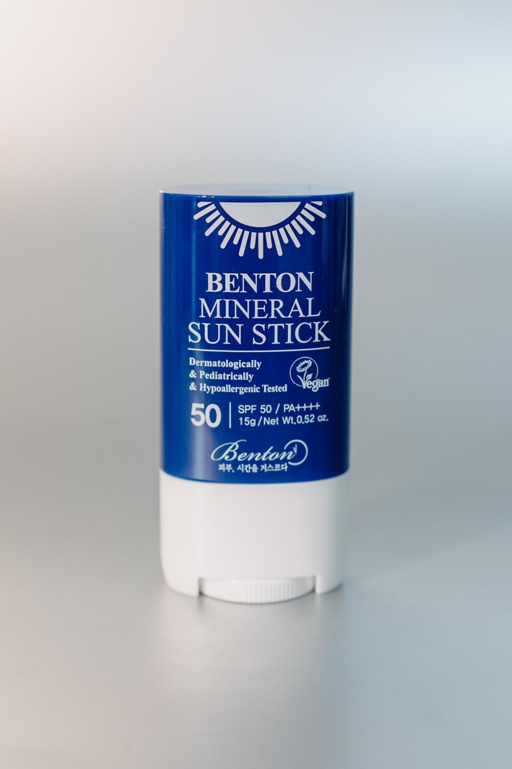 Benton Mineral Sun Stick Spf50 Pa++++ 15ml