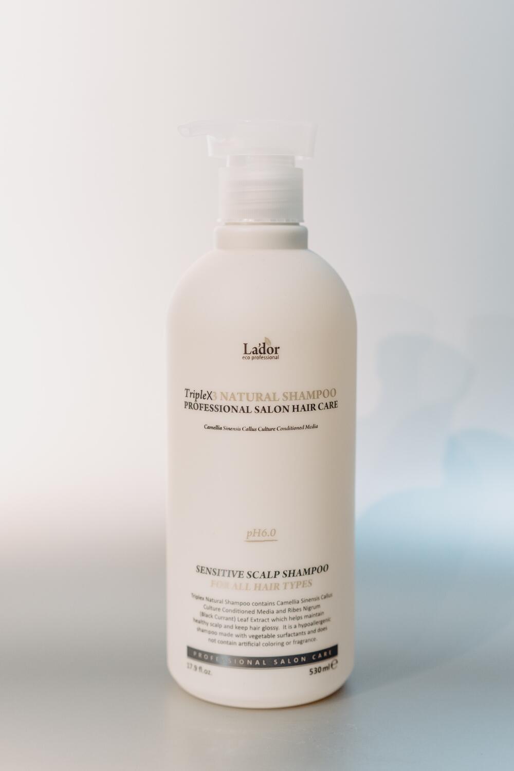 LADOR TripleX3 Natural Shampoo 530ml